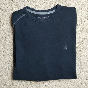 Volcom black long sleeve thermal